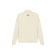 Fear of God Essentials SS21 Pull-Over Mockneck ButtercreamCream Logo