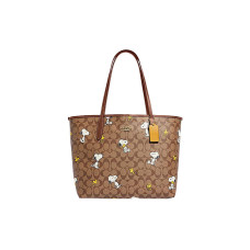 COACH x Peanuts Snoopy Dempsey 33 Tote