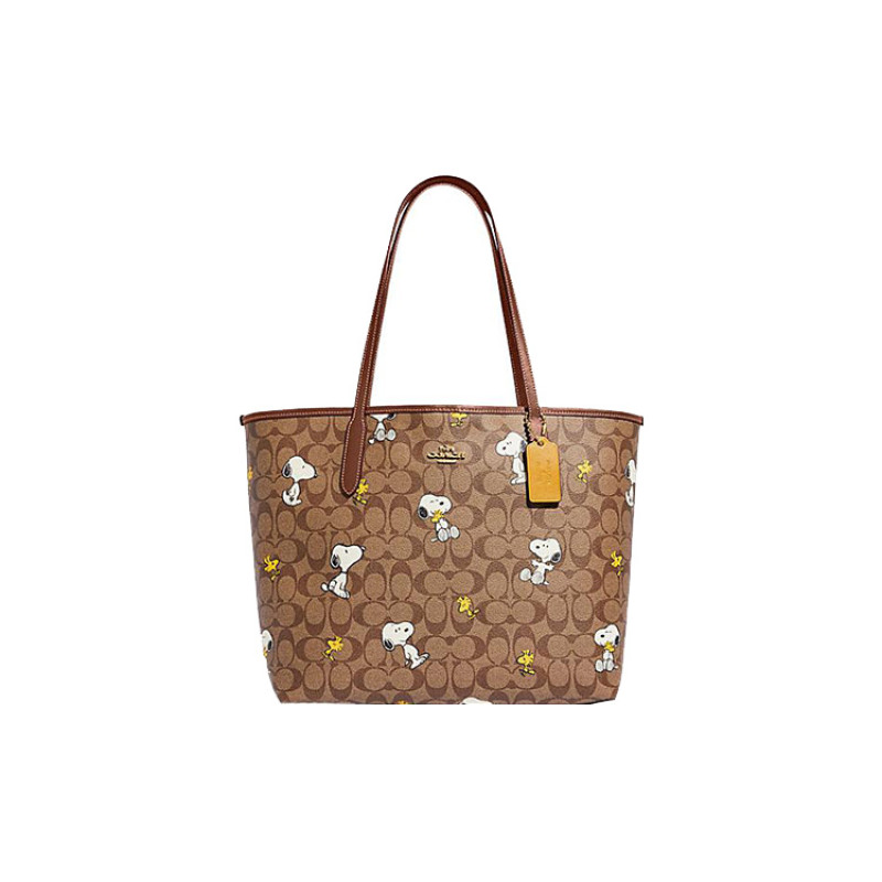 COACH x Peanuts Snoopy Dempsey 33 Tote