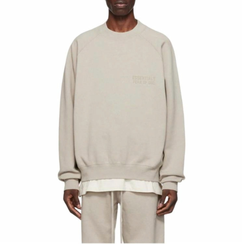 Fear of God Essentials FW22 Essentials Crewneck Smoke Logo