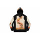 Supreme SS19 x Jean Paul Gaultier Floral Print Hooded Sweatshirt Cardinal