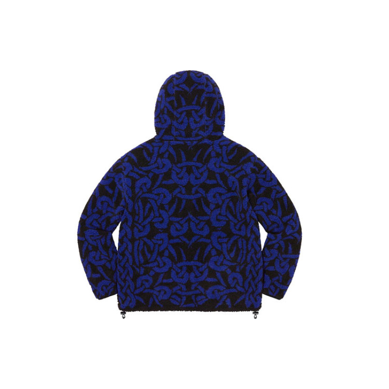 Supreme FW21 Week 7 x Fleece Hooded Celtic Knot Reversible Windstopper Jacket