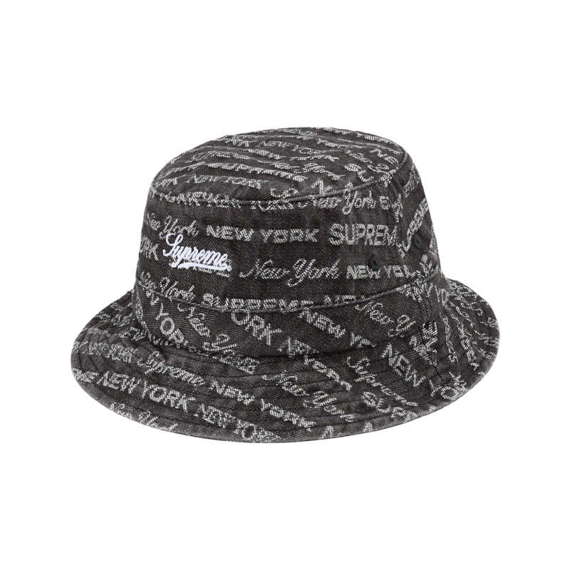 Supreme Week 4 Multi Type Jacquard Denim Crusher