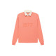 Fear of God Essentials FW22 1977 Henley Rugby in Coral Polo