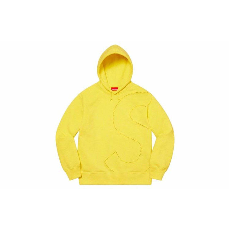 Supreme SS21 Week 1 Laser Cut S Logo Hooded Sweatshirt Logo