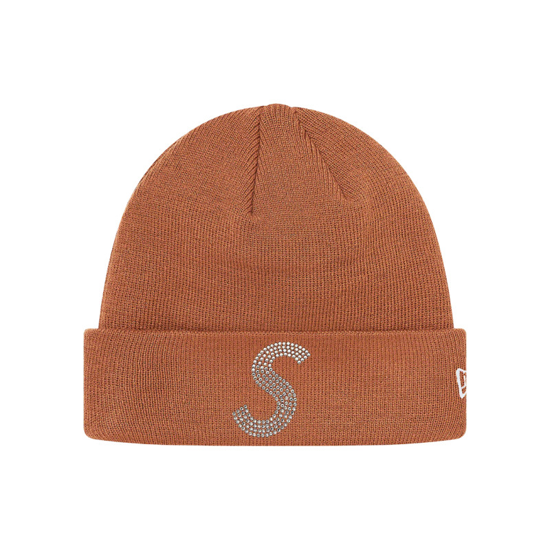 Supreme Week 6 New Era Swarovski S Logo Beanie