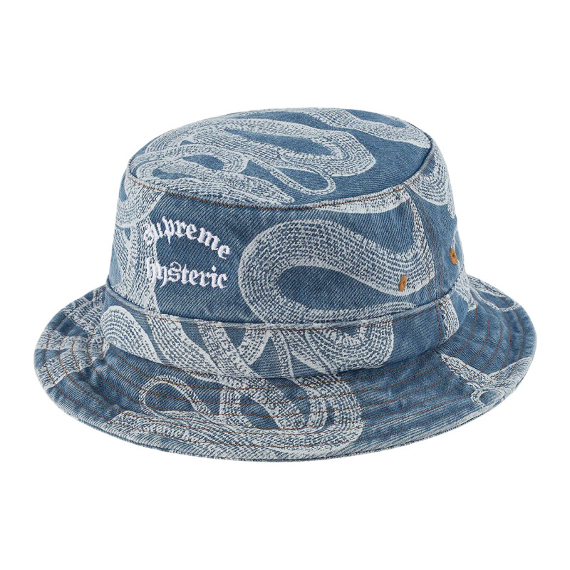 Supreme Week 4 SupremeHYSTERIC GLAMOUR Snake Denim Crusher