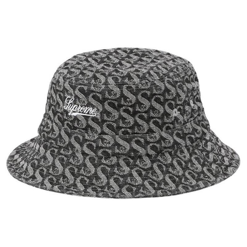 Supreme Week 8 Monogram Denim Crusher