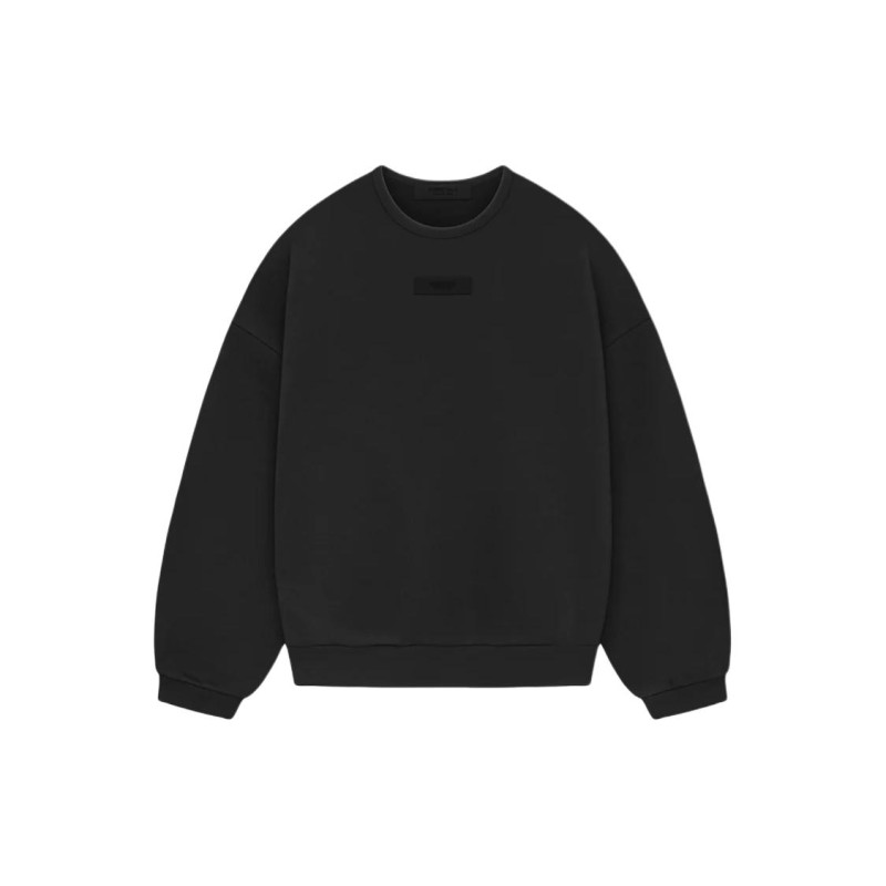Fear of God Essentials SS24 drop2 Crewneck Sweatshirt Jet Black