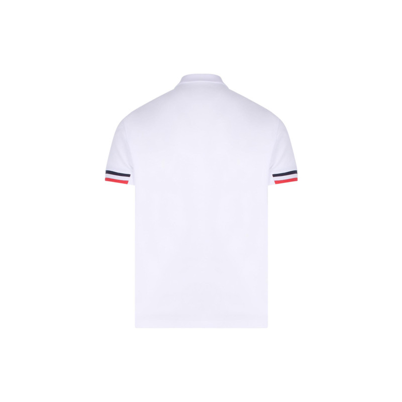 Moncler SS22 White Polo