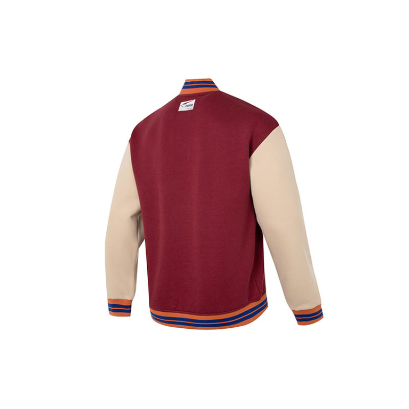 PUMA TEAM BADGE Team Badge Bomber Jacket Dk Logo