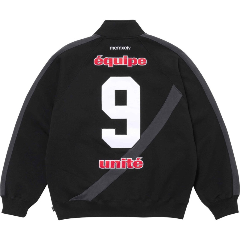 Supreme SS24 WEEK14 EQUIP HALF ZIP SWEATSHIRT
