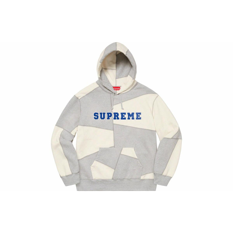 Supreme FW20 Week 5 Patchwork Hooded Sweatshirt
