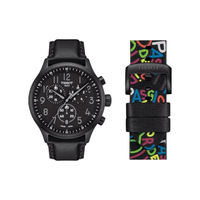 TISSOT 100 45mm PVD T116.617.36.052.04
