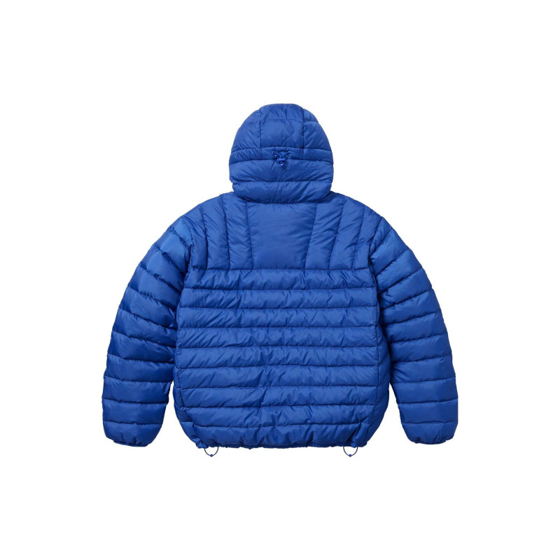 Supreme FW23 WEEK7 MICRO DOWN HALF ZIP HOODED PULLOVER