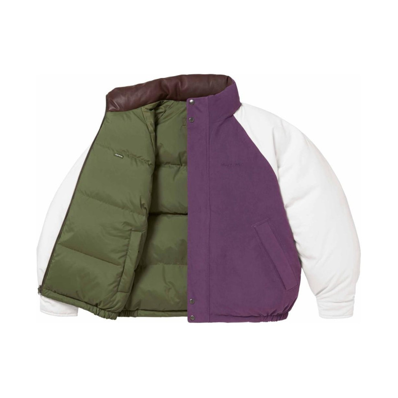 Supreme SS24 WEEK1 REVERSIBLE DOWN PUFFER JACKET