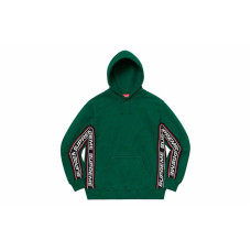 Supreme FW19 Week 3 Text Rib Hooded Sweatshirt Logo