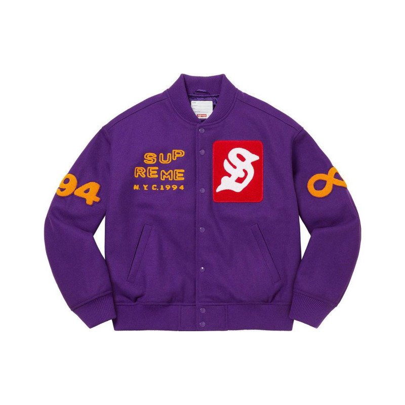 Supreme SS23 week5 Tourist Varsity Jacket