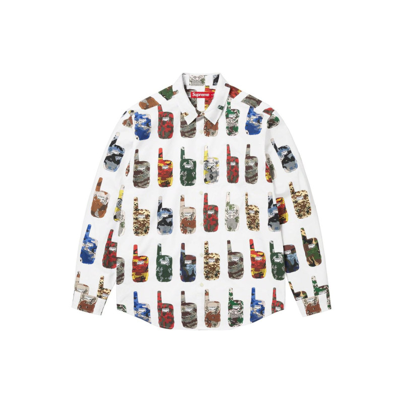 Supreme FW23 WEEK10 WALKIE TALKIE SHIRT