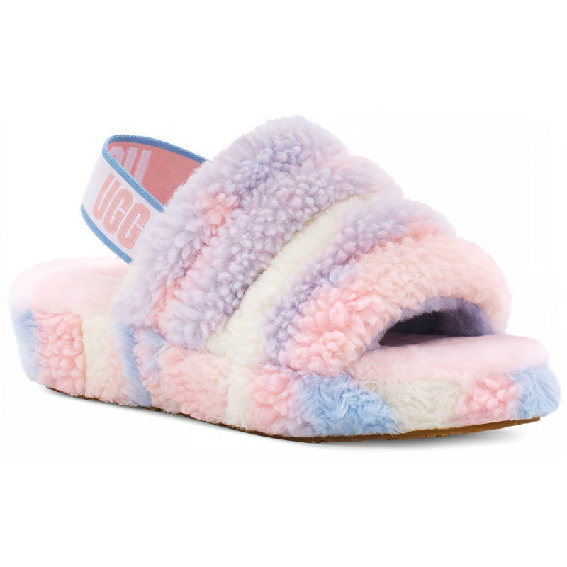 UGG FLUFF YEAH Slide Cali Collage