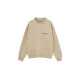 Fear of God Essentials FW21 Mock Neck Sweatshirt BeigeLinen Logo