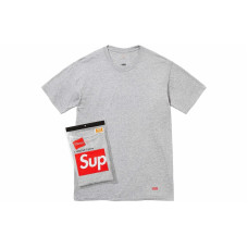 Supreme SS24 WEEK1 HANES TAGLESS TEES 2 PACK T 2