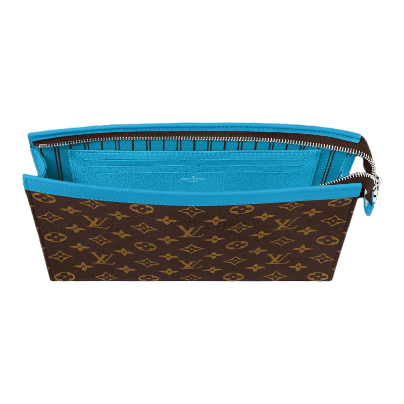 LOUIS VUITTON Pochette Voyage Monogram Macassar