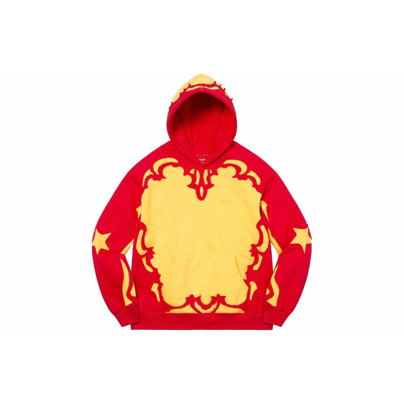 Supreme SS23 Week12 WESTERN CUT OUT HOODED SWEATSHIRT