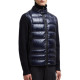 Moncler Padded Wool Zip-Up Cardigan