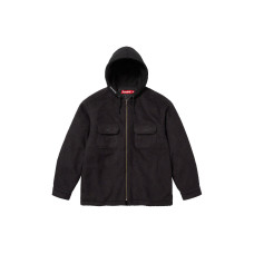 Supreme FW23 WEEK11 FLEECE ZIP UP HOODED SHIRT