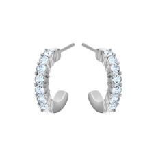 Swarovski Mini Hoop Pierced
