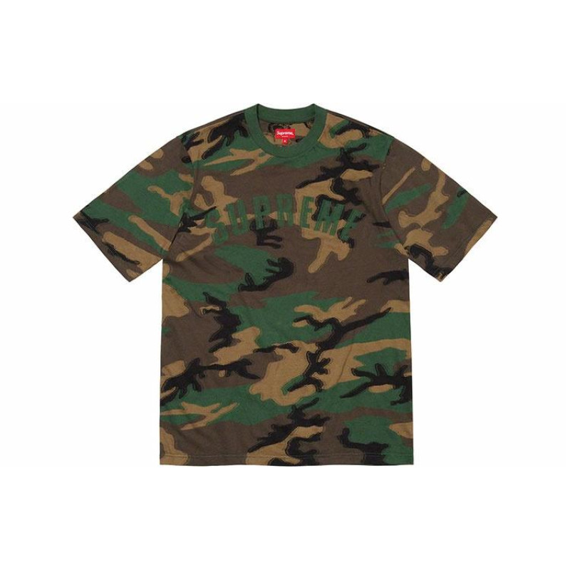 Supreme FW21 Week 8 Intarsia Camo SS Top T