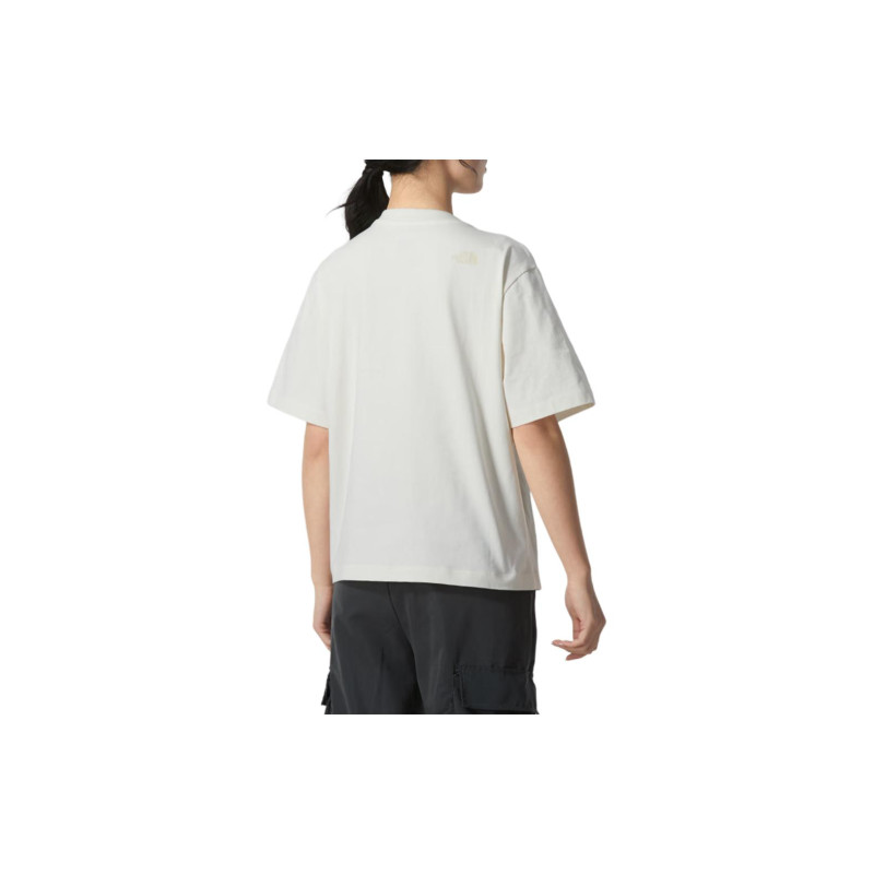 THE NORTH FACE W FLOCKING LOGO T