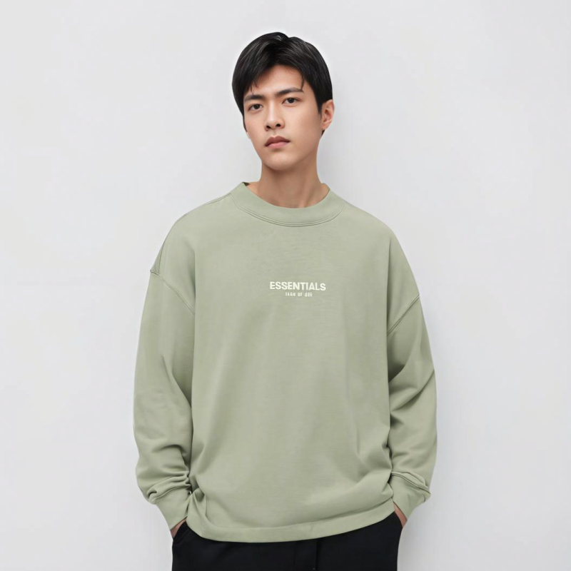 Fear of God Essentials SS22 Relaxed Crewneck Seafoam