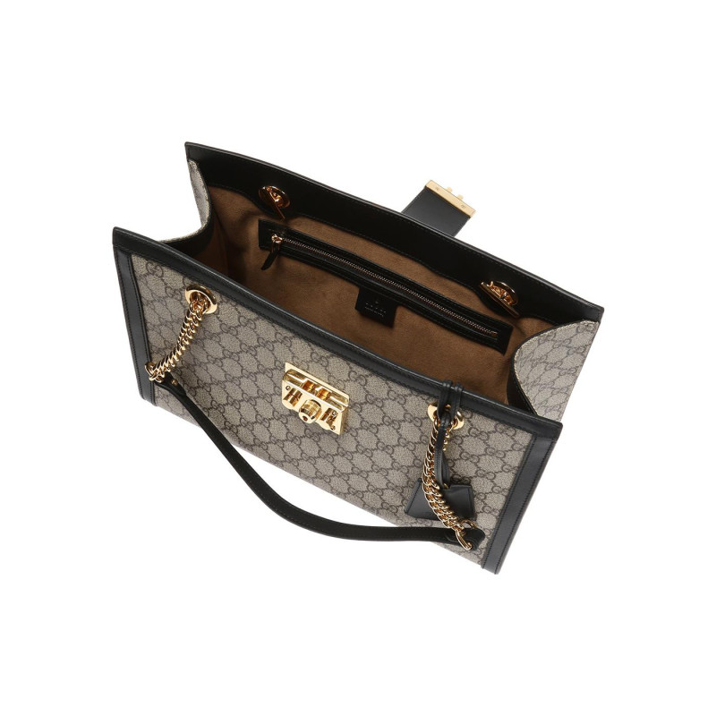 GUCCI Padlock Logo Tote