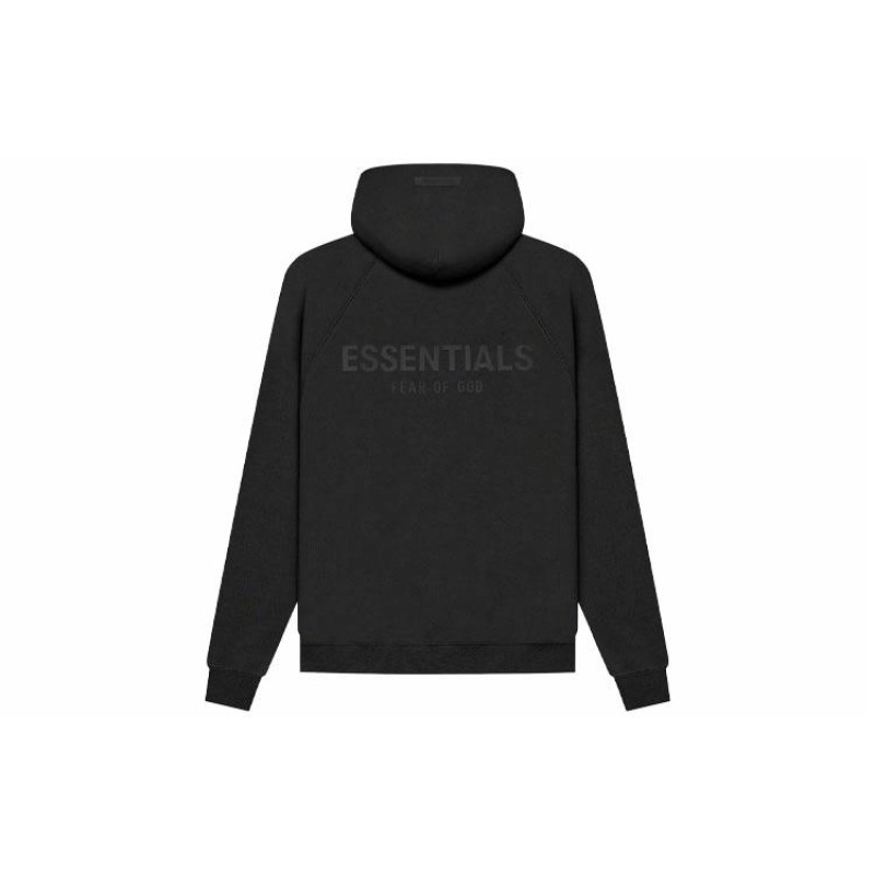 Fear of God Essentials SS21 Pull-Over Hoodie Stretch Limo Logo