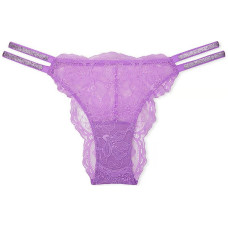 Victoria's Secret PINKVERYSEXY Double Shine Strap Lace Brazilian PantyP 1