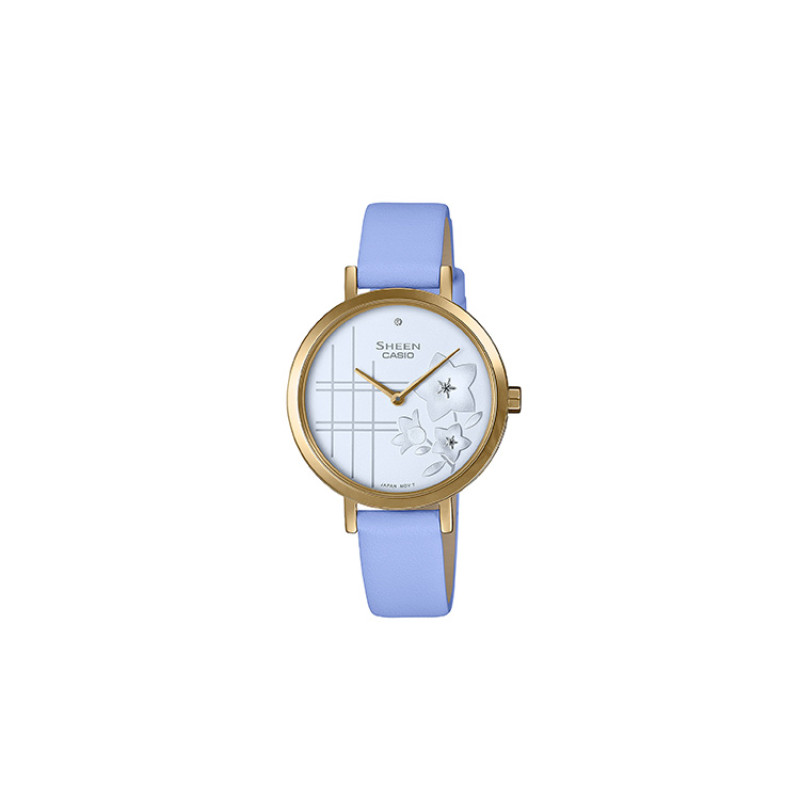 CASIO SHEEN SHE-C140GL-2AUPFH-person