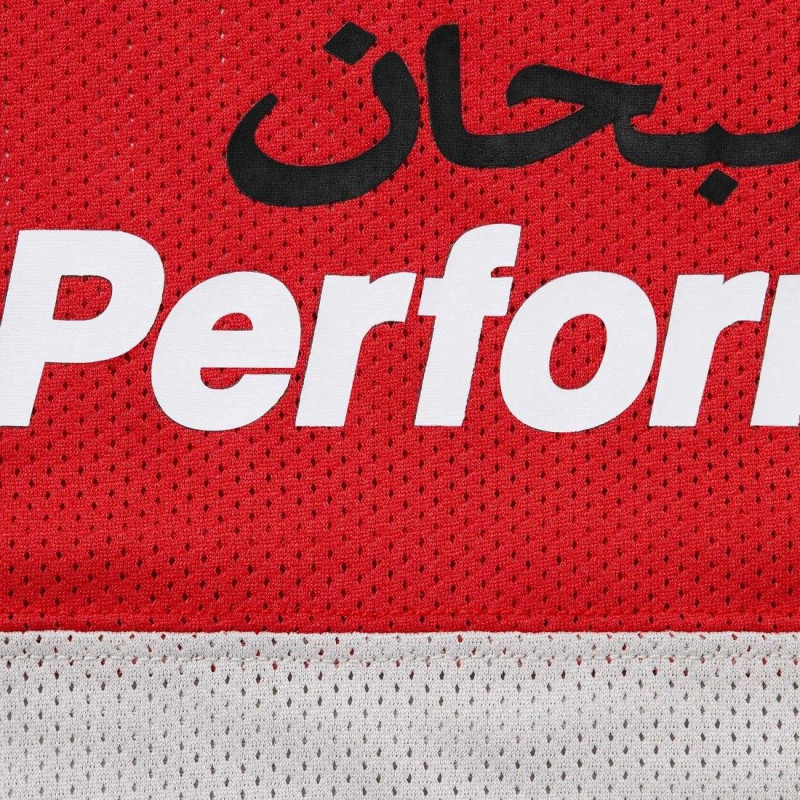 Supreme SS25 WEEK1 Arabic Mesh LS Top T