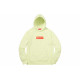 Supreme FW17 Box Logo Hooded Sweatshirt Pale Lime Bogo