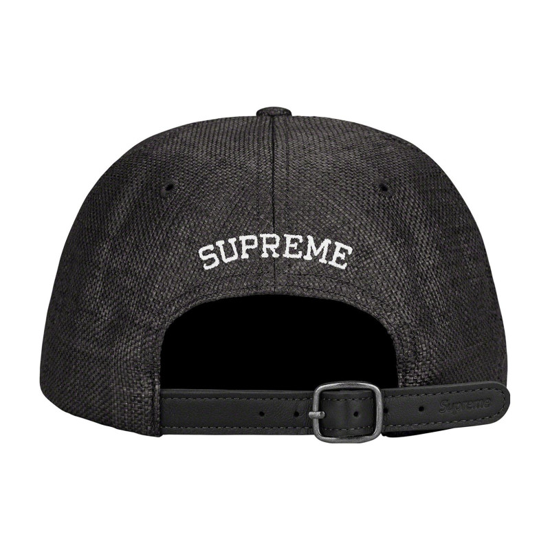 Supreme Week 9 Raffia S Logo 6-Panel