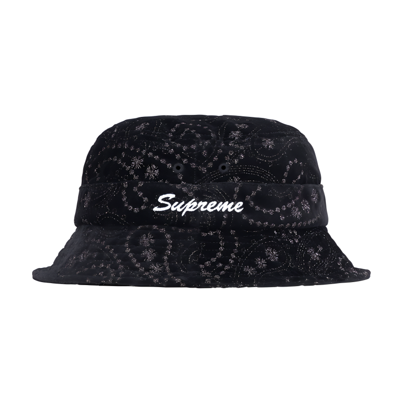 Supreme FW23 WEEK 15 VELVET PAISLEY BOONIE