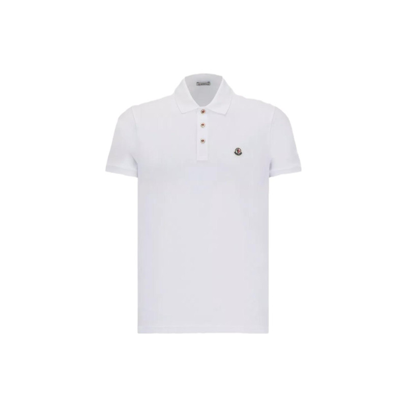 Moncler Logo Patch Polo Shirt Polo