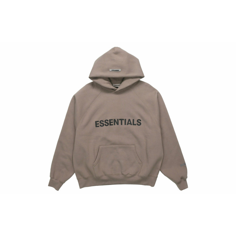 Fear of God Essentials FW20 Hoodie Taupe