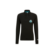 HUGO BOSS x NFL Long-Sleeved Polo Shirt With Collaborative Branding Polo