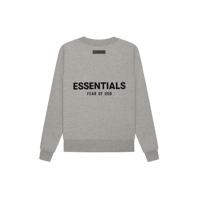 Fear of God Essentials Dark Oatmeal SS22 Logo