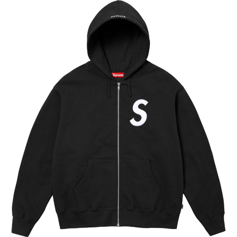 Supreme FW24 WEEK6 S Logo Zip Up Hooded Sweatshirt