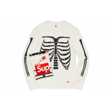 Supreme Week 15 x Hanes x Bones Thermal Crew 1 Pack LogoT