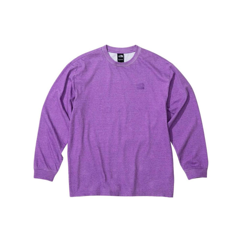 Supreme FW22 Week 13 x THE NORTH FACE Pigment Printed LS Top