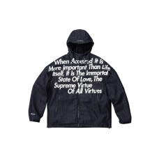 Supreme FW21 Week 11 x JUNYA WATANABE COMME des GARONS MAN GORE-TEX Denim Parka